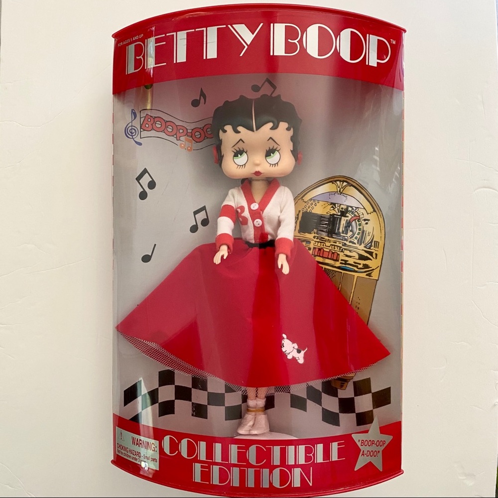 ✨NEW Betty Boop Collectible Edition Doll 1998